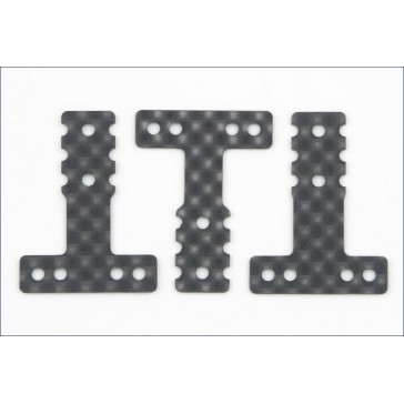 Carbon Rear Suspension Plate set Mini-Z MR03 MM-LM (3)