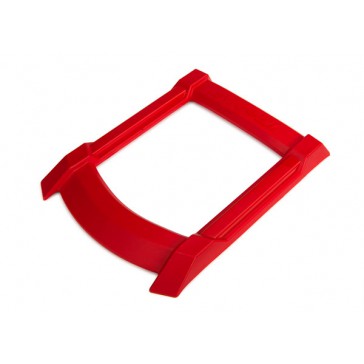 Skid plate, roof (body) (red)/ 3x15mm CS (4) (requires 7713X to moun