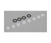 X-Ring Seals (8), Lower Cap Seals (4): All 8IGHT