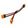 IC3 Battery Parallel Y-Harness 6" / 150mm: 13 AWG