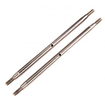 Stainless Steel M6x 117mm Link (2pcs): SCX10III