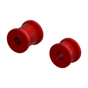 Aluminum Chassis Brace Spacer Set Red