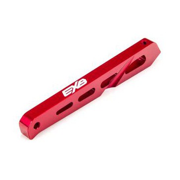 Rear Center Chassis Brace Aluminum 87mm Red