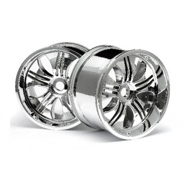 Tremor Wheel Chrome (115X70Mm 7Inch/2Pcs)