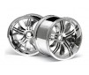 Tremor Wheel Chrome (115X70Mm 7Inch/2Pcs)