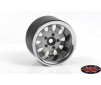 1.9 5 Lug Steel Wheels w/Beauty Ring (Silver)