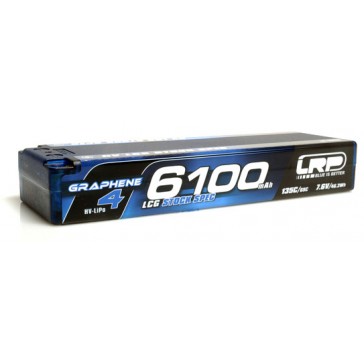 HV LCG Stock Spec GRAPHENE-4 6100mAh Hardcase Akku - 7.6V LiPo - 135C