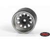 1.9 5 Lug Steel Wheels w/Beauty Ring (Silver)