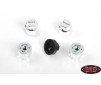 1.9 5 Lug Steel Wheels w/Beauty Ring (Silver)