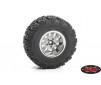 1.9 5 Lug Steel Wheels w/Beauty Ring (Silver)