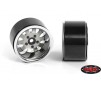 1.9 5 Lug Steel Wheels w/Beauty Ring (Silver)