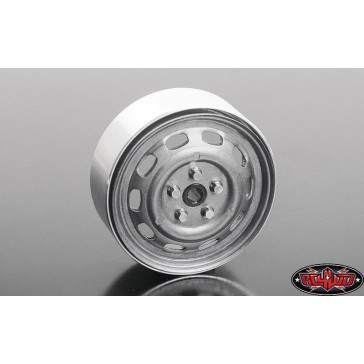 Stamped Steel 1.7 10-Oval Hole Wheels (Plain)