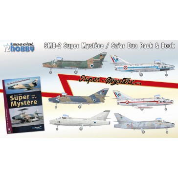 SMB-2 Super Mystere Duo Pack & Book   1:72