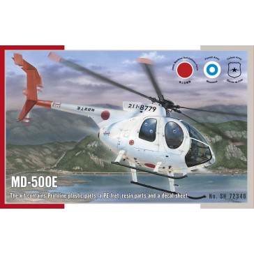 MD500E Helicopter   1:72