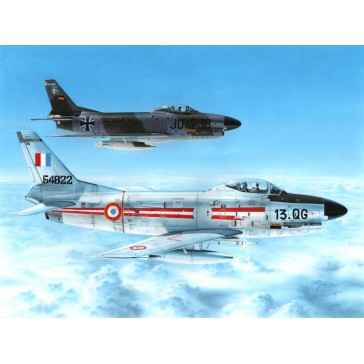 F-86K Armés de l`Air & Bundesluftwaffe   1:48