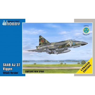 SAAB AJ-37 Viggen Attack Version   1:48