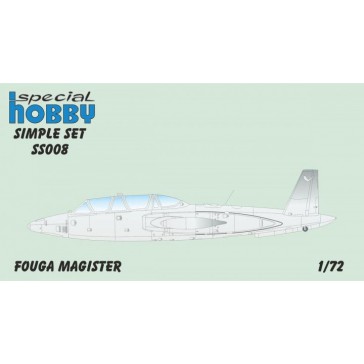 Fouga Magister Simple Set   1:72