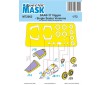 SAAB 37 Viggen Single Seater Mask   1:72