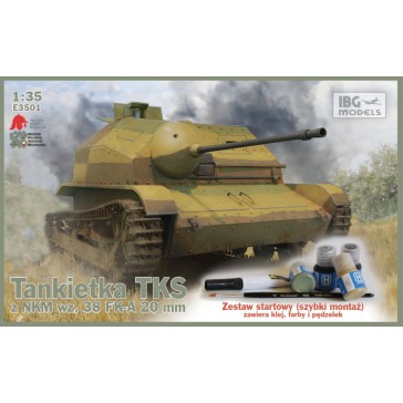 TKS Tankette & paints,brush... 1/35