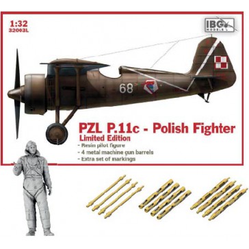 PZL P11c Polish Fight. Limited 1/32