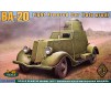 BA-20 light armored car,late prod.  - 1:48