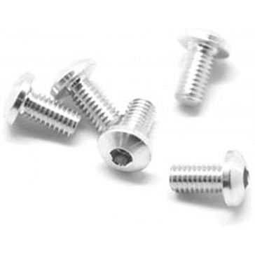 Alu Screw Allen Roundhead M3 x 6 Silver (5)