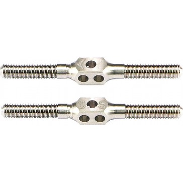 64 Ti Turnbuckle 3mm x 35mm (1-3/8") - (2)