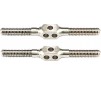 64 Ti Turnbuckle 3mm x 35mm (1-3/8") - (2)