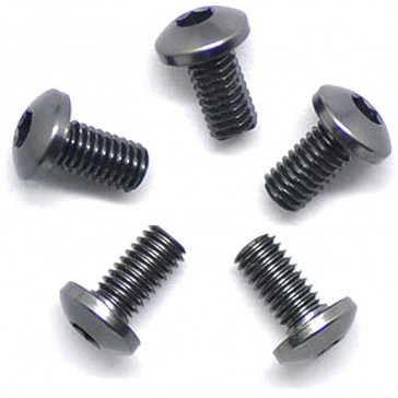 Alu Screw Allen Roundhead M3 x 6 Gray (5)