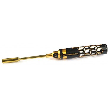 Nut Driver 5.0 x 100mm Black Golden