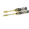 Nut Driver Set 5.5 & 7.0x100mm Black Golden