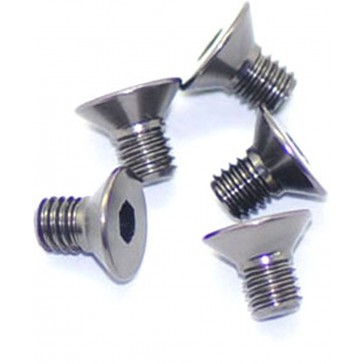 Alu Screw Allen Csk M3 x 5 Gray (5)