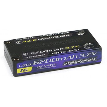 AM Lipo 6200mAh 1s 3.7V - 65/130C