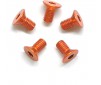 Alu Screw Allen Csk M3 x 6 Orange (5)