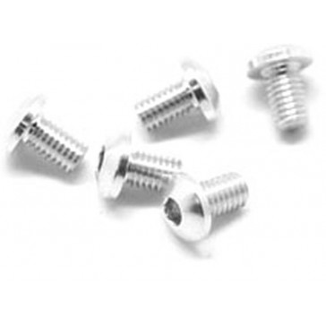 Alu Screw Allen Roundhead M3 x 5 Silver (5)