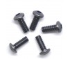 Alu Screw Allen Roundhead M3 x 8 Gray (5)