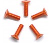 Alu Screw Allen Csk M3 x 10 Orange (5)