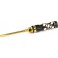 Flat Head Screwdriver 5.8 x 100mm Black Golden