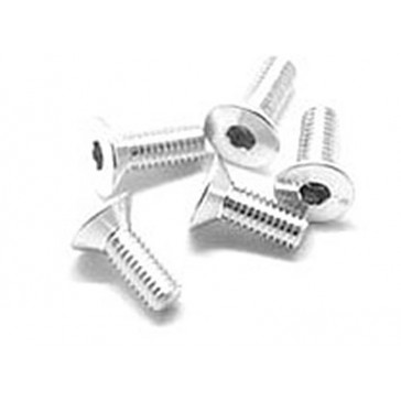 Alu Screw Allen Csk M3 x 8 Silver (5)