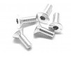 Alu Screw Allen Csk M3 x 8 Silver (5)