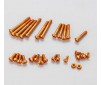 Alloy Screw Set-EX-RR/EX-2 Orange