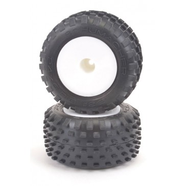 Stagger Rib-Silver-Truck Tyre - Pre-Glued  pr