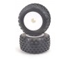 Stagger Rib-Silver-Truck Tyre - Pre-Glued  pr