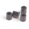 Black 6mm Spacer (pk4)