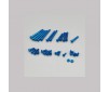 Alloy Screw Set for EX-RR/EX -2 - Blue