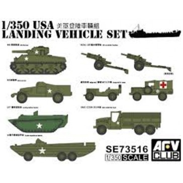 US WW2 Vehicle set  1/350