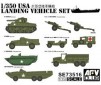 US WW2 Vehicle set  1/350