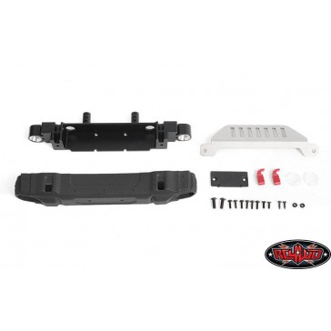 OEM Front Bumper w/ License Plate Holder + Steering Guard