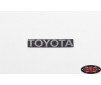 Front Steel Toyota Grille Decal