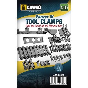 1/35 PANZER IV TOOL CLAMPS